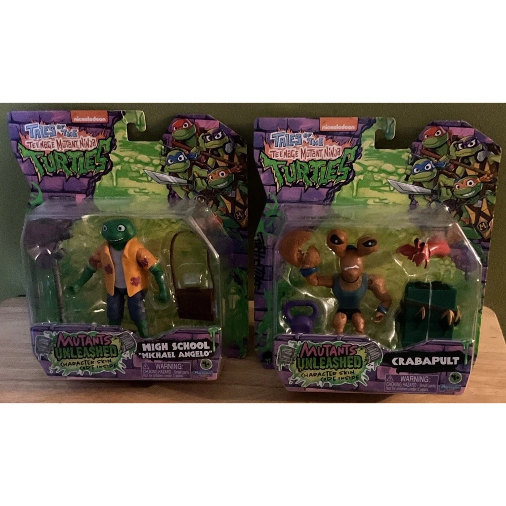 Tales Of The‎ Teenage Mutant Ninja Turtles Mutants Unleashed, Set Of 2, NIP